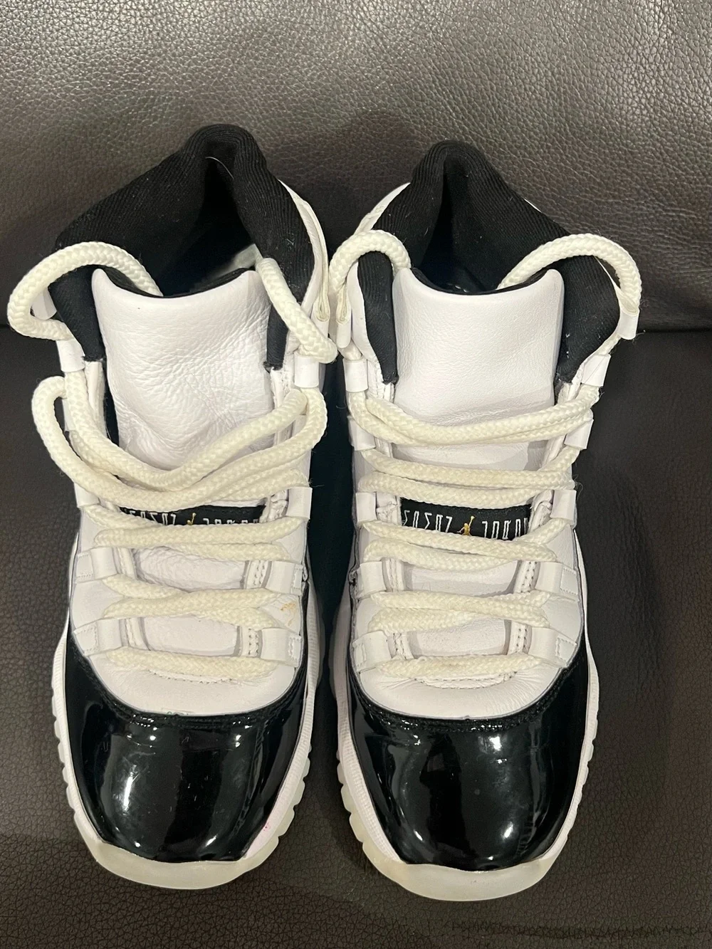 Nike Kids Jordan 11 worn once indoors for a few hours. Like new!